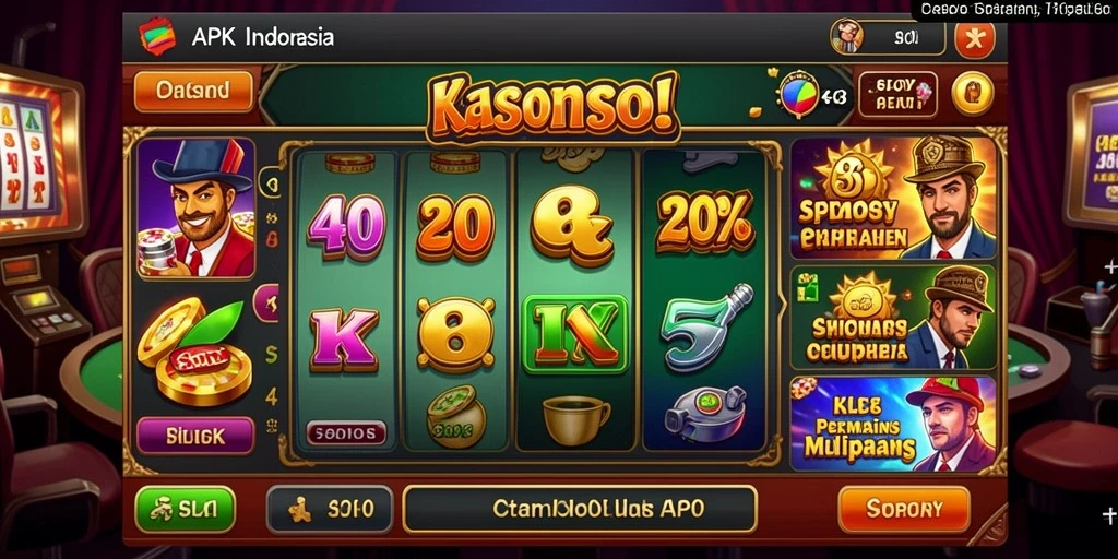 Grafik yang menampilkan slot dengan tema menarik.