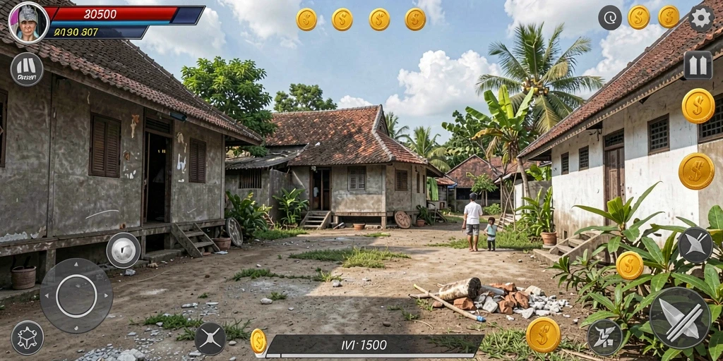 Pengalaman bermain yang imersif dan menyenangkan.