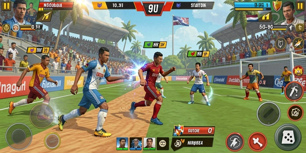 Fitur multiplayer untuk bersaing dengan teman.