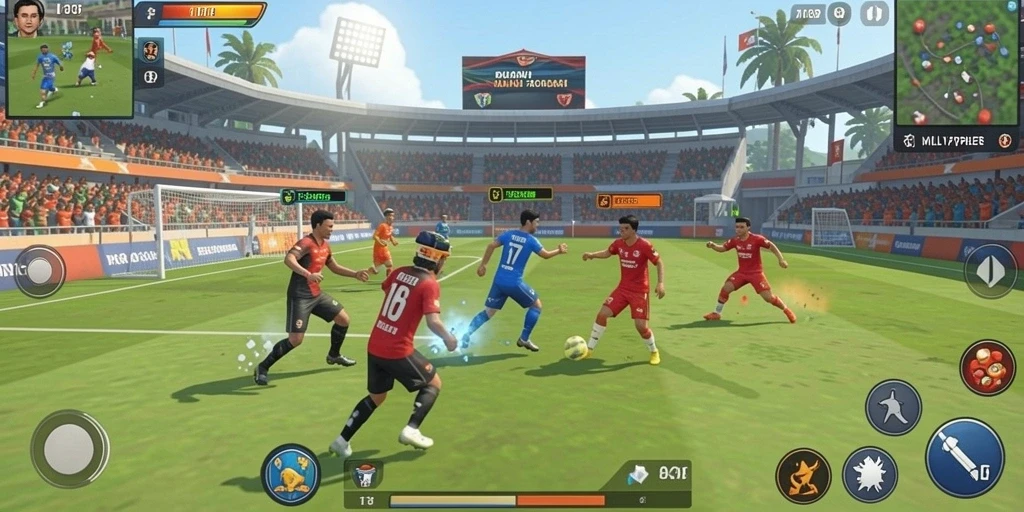Pengalaman multiplayer yang mendebarkan dan kompetitif.