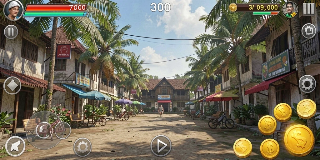 Karakter-karakter unik dengan kemampuan yang berbeda.